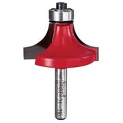 Freud 1-1/2 in. Dia. x 1/2 in. x 2-1/2 in. L Carbide Rounding Over Router Bit