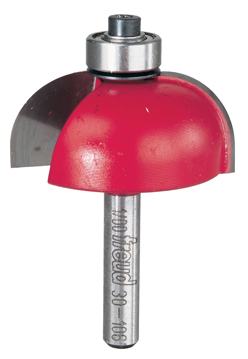 Freud 1-1/2 in. Dia. x 1/2 in. x 2-3/16 in. L Carbide Cove Router Bit