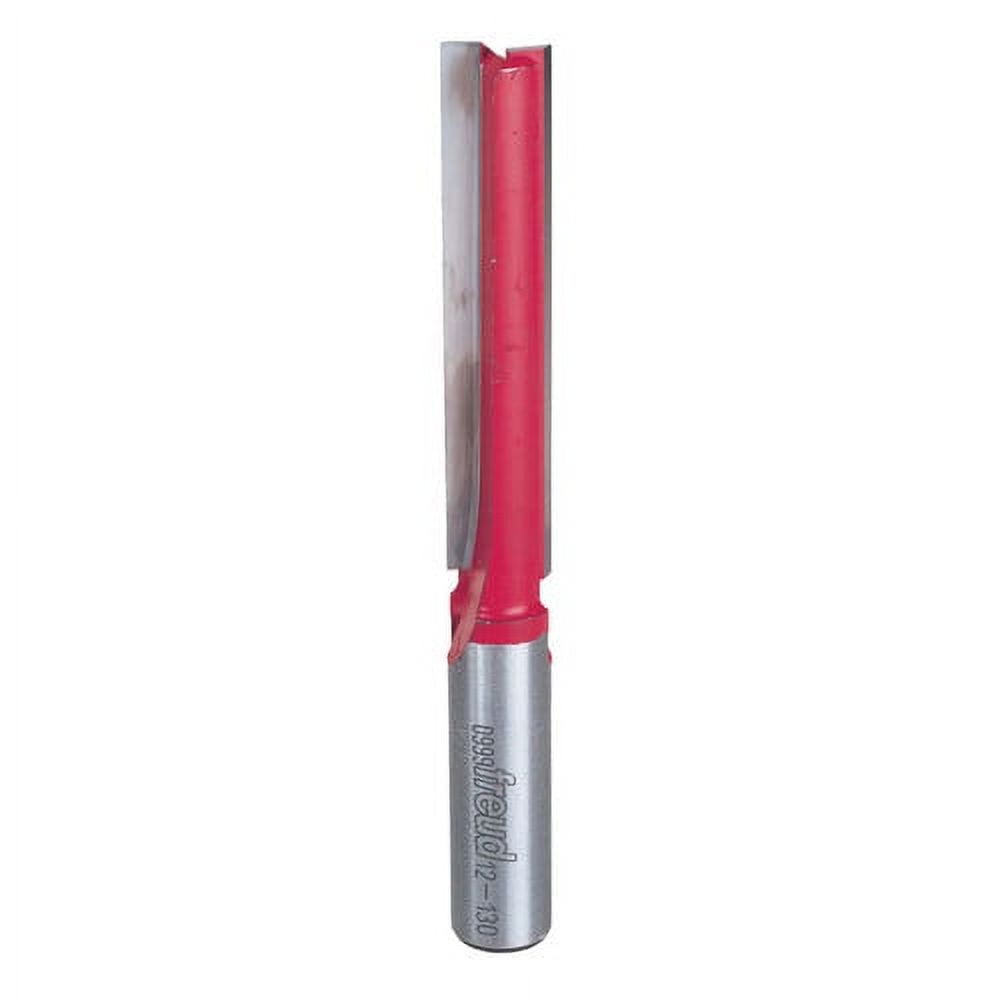 Freud 12-130 Router Bit, 1/2 in Dia Cutter, 4-3/8 in OAL, 1/2 in Dia Shank, 2 -Cutter, Carbide