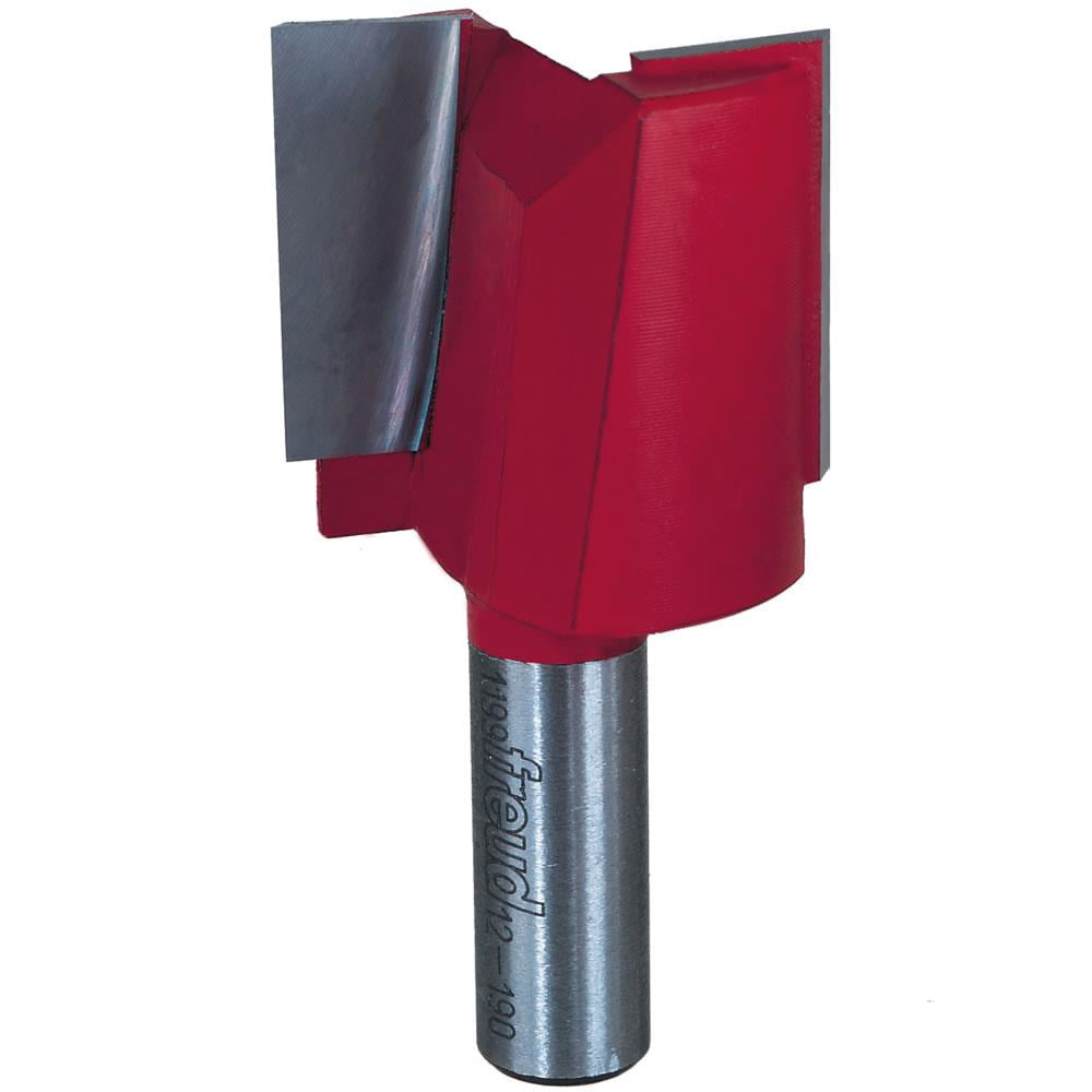 Freud 12-190 1-1/2" Diameter Double Flute Straight Bit (Eclipse Grind)