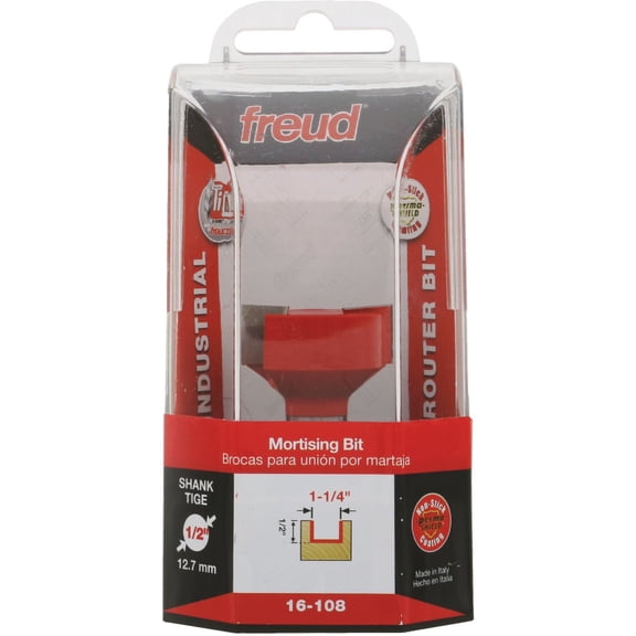 Freud 16-108 1-1/4-Inch Diameter by 1/2-Inch Mortising Router Bit by Freud