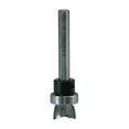 thumbnail image 1 of Freud 16-560 Router Bit, 1/2 in Dia Cutter, 2-7/16 in OAL, 1/4 in Dia Shank, 2 -Cutter, Carbide, 1 of 2
