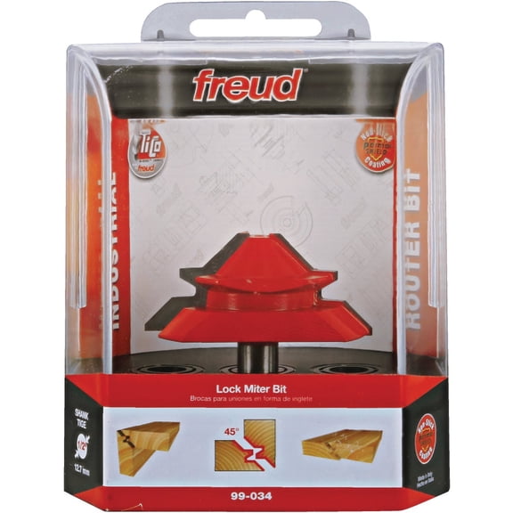 Freud 2-3/4" (Dia.) Lock Miter Bit with 1/2" Shank (99-034)