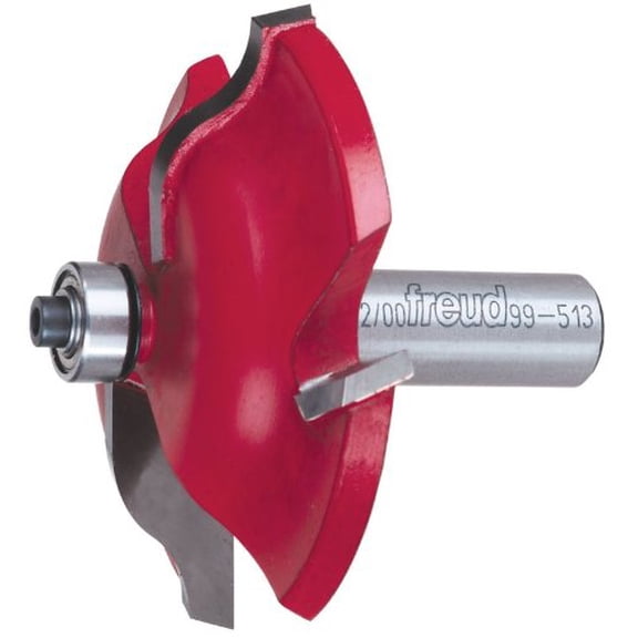 Freud 99-513 Quadra-Cut Ogee Raised Panel Router Bit with 1/2" Shank