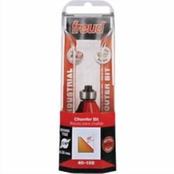 Freud Inc Freud Chamfer Bit With Bearing Pilot - Pack of 12