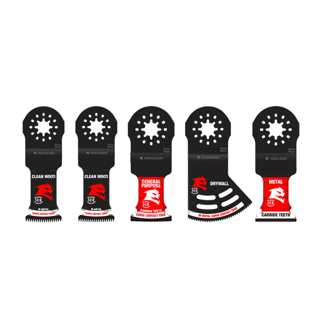 Freud DOS5S Starlock Oscillating Tool Blade Set, General Purpose, 5-Pc. - Quantity 1