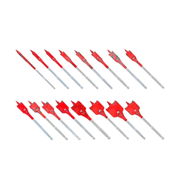 Freud DSP2980-S16 16PC Spade Bit Set - Quantity 1