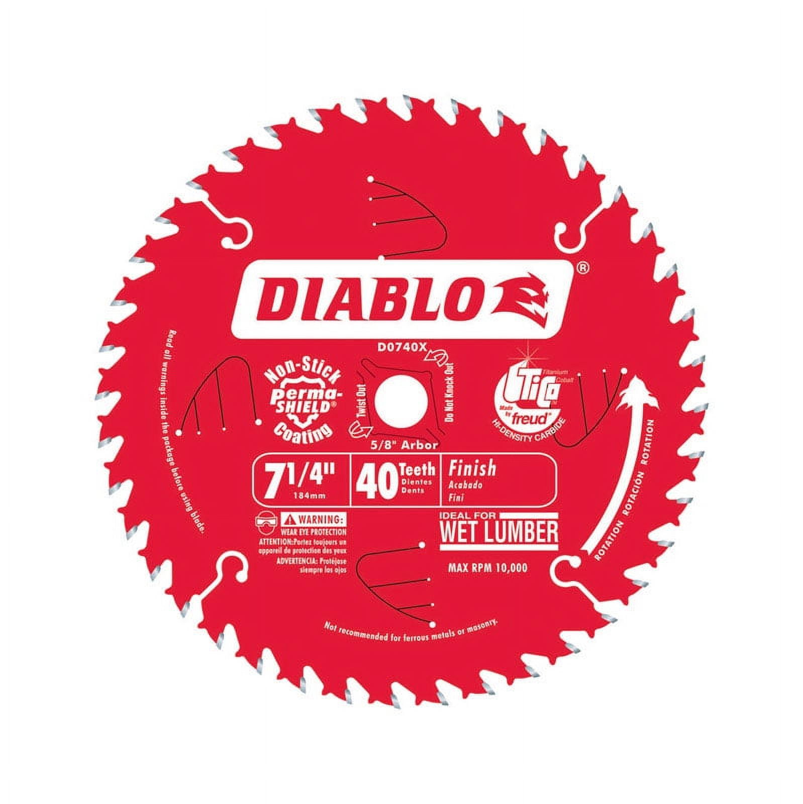 Freud Diablo Carbide Circular Saw Blade
