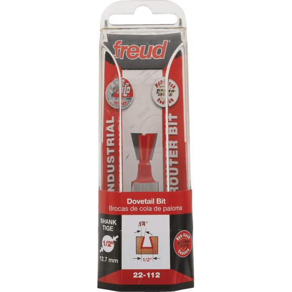 Freud Dovetail Bit - Single Pack  Residential Use, Standard Application