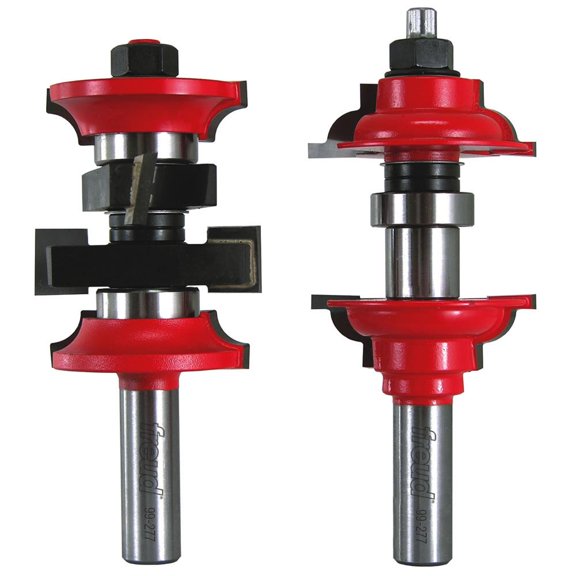 Freud Genuine 1-7/8" (Dia.) Entry & Interior Door Router Bit System With 1/2" Shank 99-277