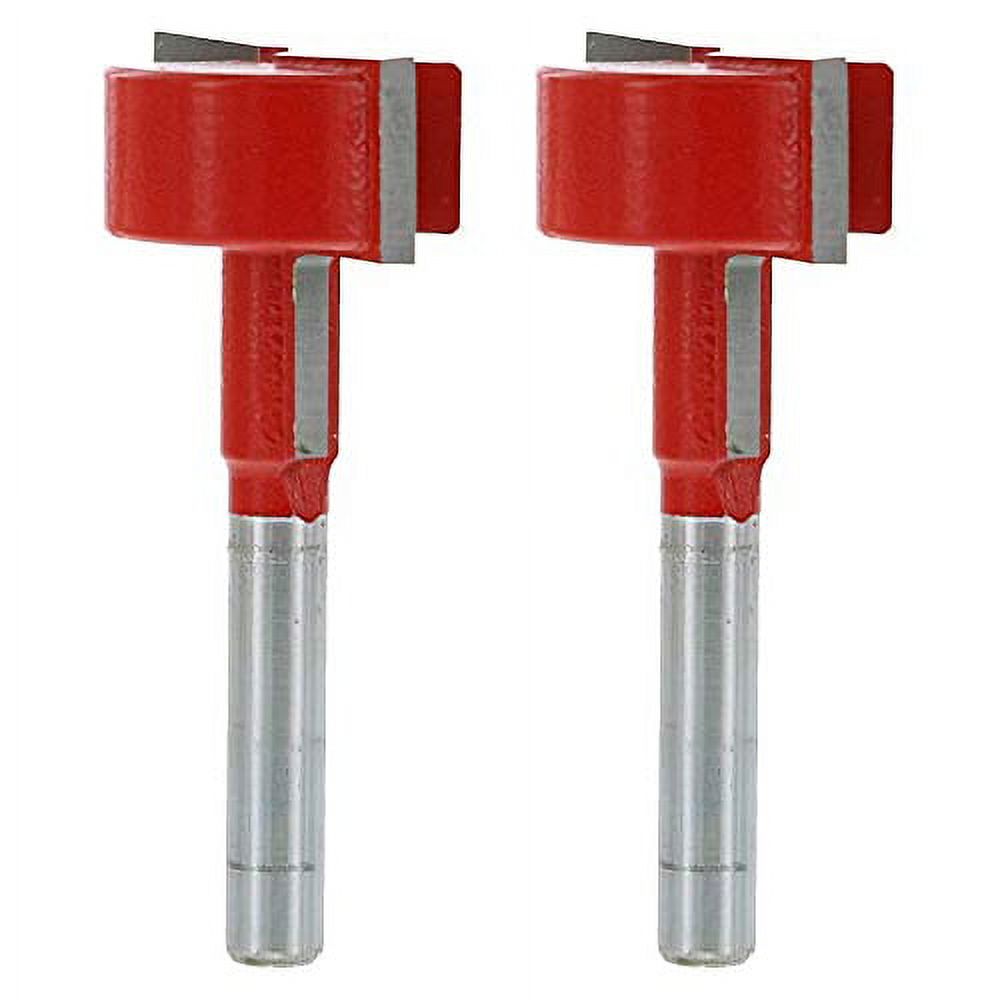 Freud Genuine 1" (Dia.) TSlotting Cutter Router Bit With 1/4" Shank, 2Pack 702042PK