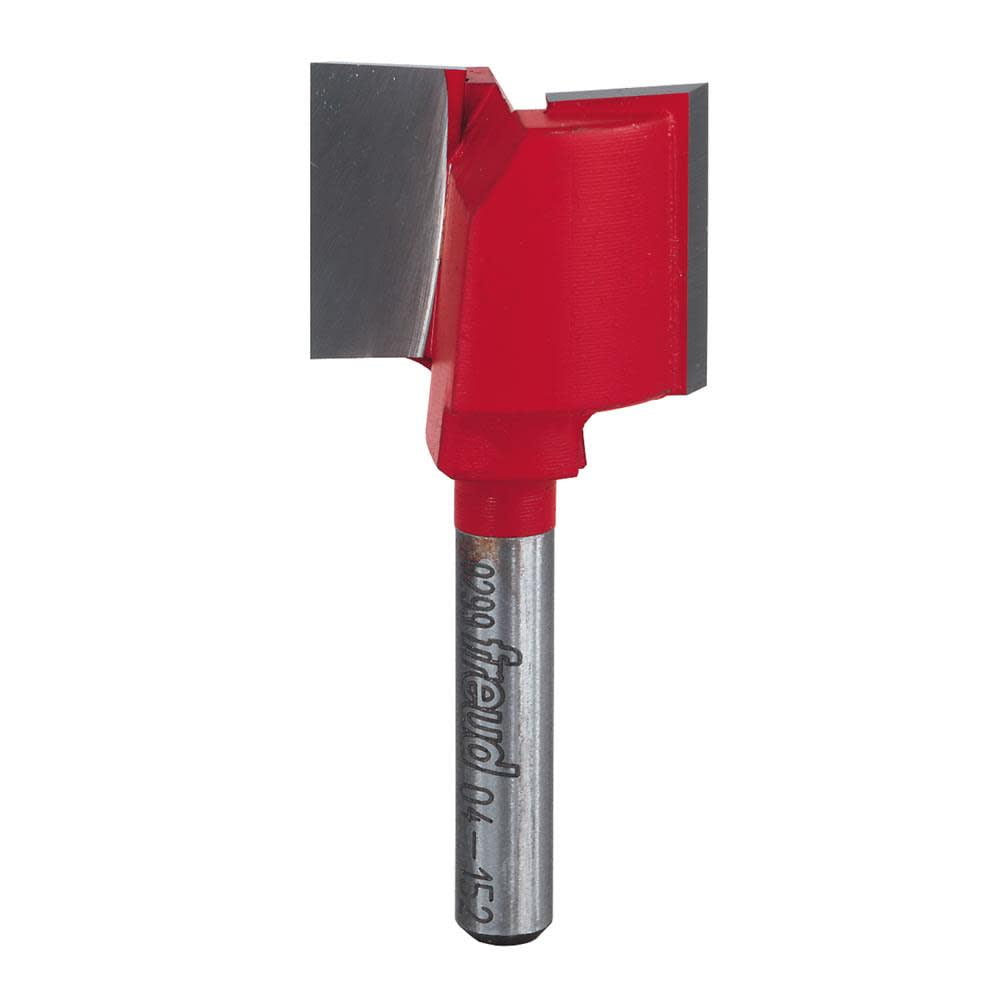 Freud Genuine 1" (Dia.) X 3/4" Double Flute Straight Bit 1/4" Shank # 04-152