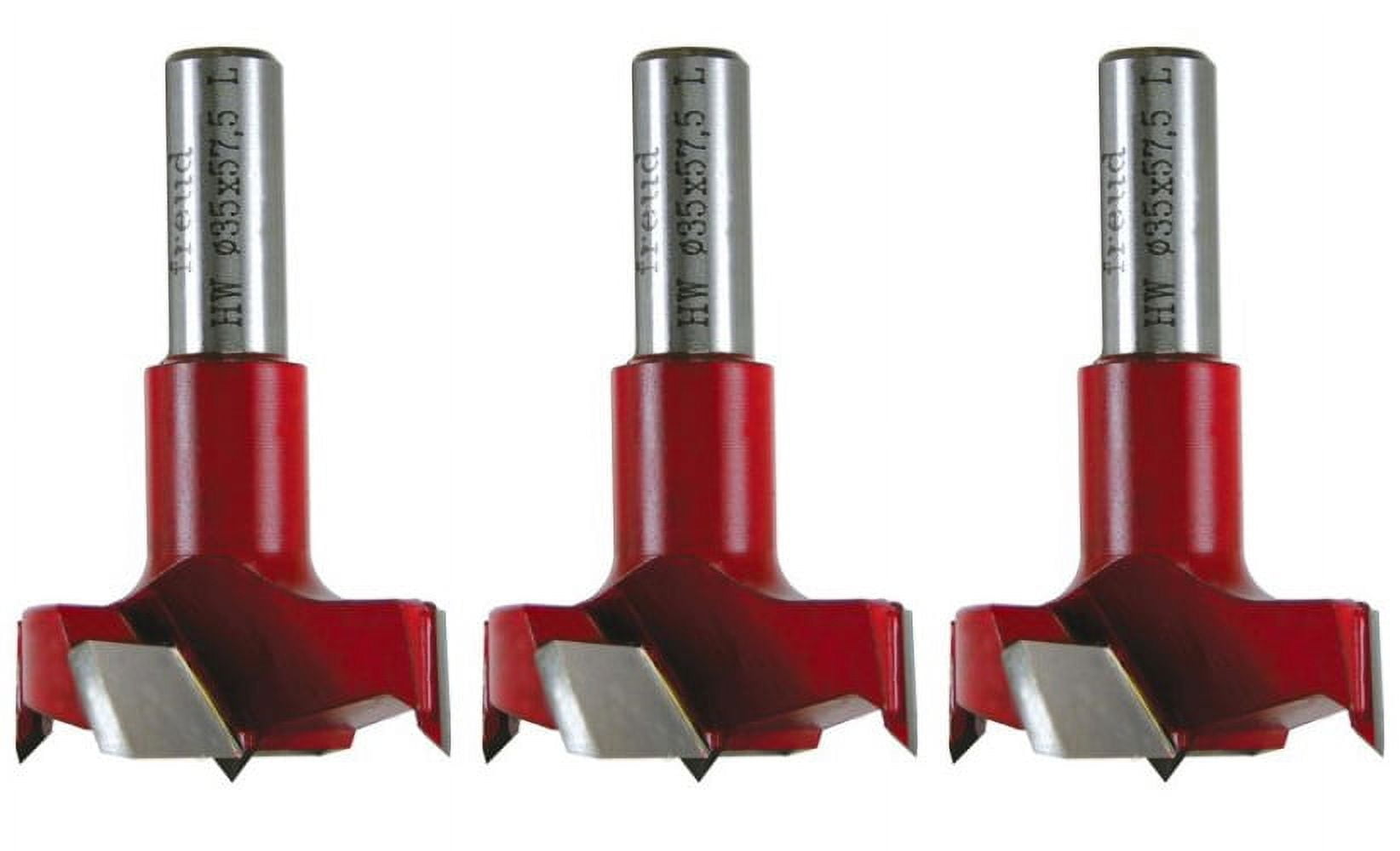 Freud 5 Pack Of Left Hand Rotation 3/8" (Dia.) Brad Point Bit BP93870L