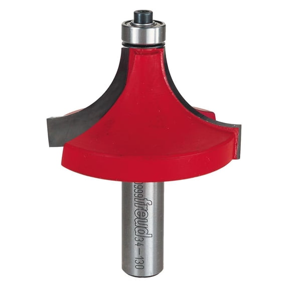 Freud Genuine 7/8" Radius Rounding Over Bit (Quadra-Cut) With 1/2" Shank # 34-130