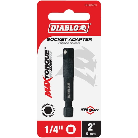 Freud Inc Diablo Impact Socket Adapter - Pack of 6