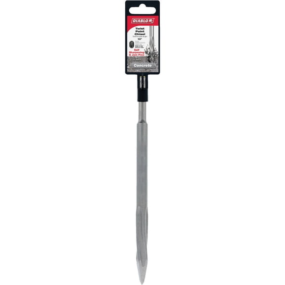 Freud Inc Diablo SDS-Plus Twist Point Chisel Bit - Pack of 6