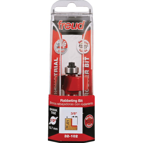 Freud Rabbeting Bit - Pack of 4 Residential Use, Standard Application