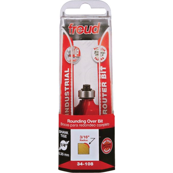 Freud Roundover Bit - Pack of 4