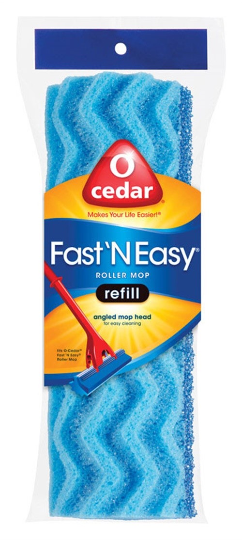 Freudenberg Fast 'N Easy Roller Angled Mop Head Refill - image 1 of 5