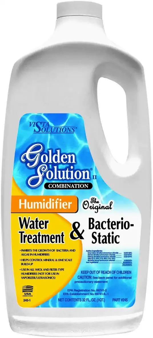 32 oz White Bacteriostatic Humidifier Water Treatment