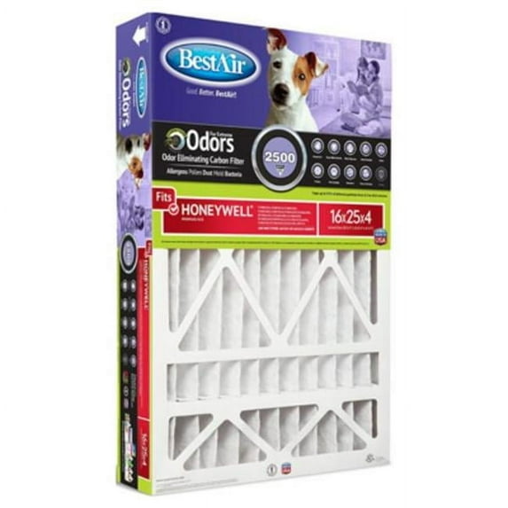 Freudenberg Filtration Tech 264015 16 x 25 x 4 in. Hon Pet Filter - Pack of 3