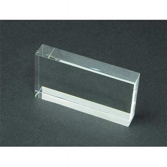 Frey Scientific 532031 100 x 75 x 20 mm Acrylic Rectangular Prism