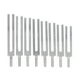 thumbnail image 1 of Frey Scientific Concert Pitch or Physics Scale Tuning Fork Set/8 w/Mallet, Wooden Box, 1 of 1