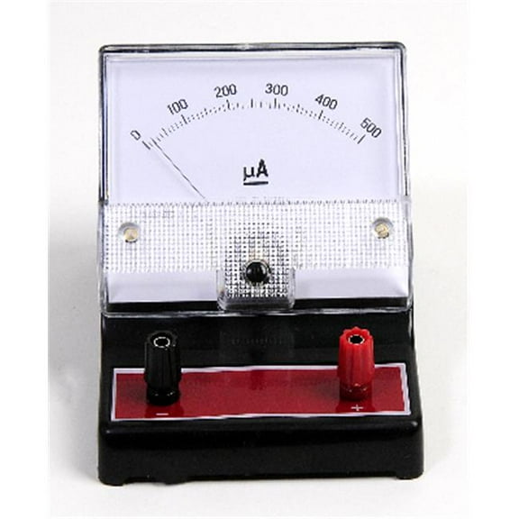 Frey Scientific DC Milliammeter, 0-500UA
