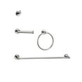 thumbnail image 1 of Freya 4 Piece Bathroom Hardware Set, Chrome, 1 of 1