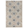 thumbnail image 1 of Freya 5 x 8 Area Rug, Artistic Diamond Pattern, Handwoven Natural Jute, 1 of 5