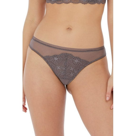 Freya Expression Crochet-Look VPL-Free Lace Cheeky Brazilian Brief AA5497