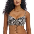 thumbnail image 1 of Freya Fiji Falls Underwire Bralette Bikini Top (206814),38F,Black, 1 of 6