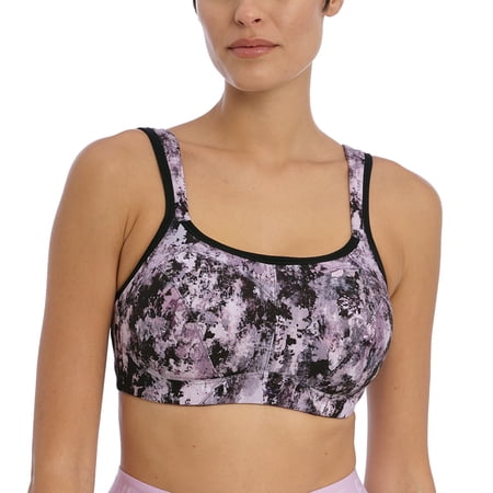 Freya High-Octane Molded Underwire Sports Bra (401003),32D,Haze