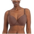 thumbnail image 1 of Freya Idol Molded Sweetheart Balcony Underwire Bra (1050),34HH,Coffee Roast, 1 of 5