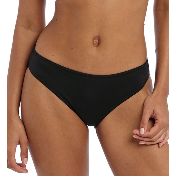 Freya Jewel Cove Bikini Swim Brief (7234),Medium,Plain Black