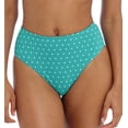 thumbnail image 1 of Freya Jewel Cove High Waist High Leg Swim Brief (7236),Small,Marine, 1 of 4