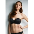 thumbnail image 1 of Freya Lingerie Deco Moulded Underwire Strapless Bra 4233 Black 34C, 1 of 2