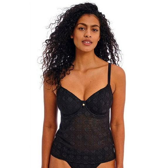 Freya Nomad Nights Underwire Plunge Tankini Top AS205456