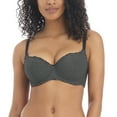 thumbnail image 1 of Freya Ocean Calling Sweetheart Padded Underwire Bikini Top (201403),34E,Midnight, 1 of 3