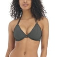 thumbnail image 1 of Freya Ocean Calling Underwire Halter Bikini Top (201404),34FF,Midnight, 1 of 3