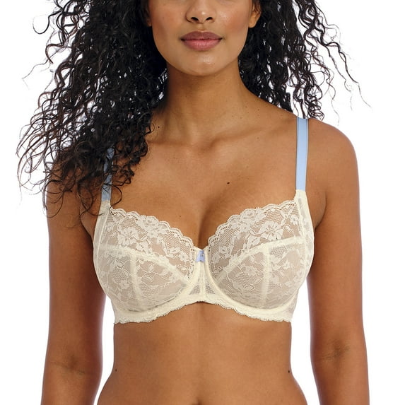 Freya Offbeat Side Support Underwire Bra (5451),30G,Something Blue