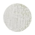 thumbnail image 1 of Freya Plush Shag Rug with Metallic Sheen, Bright White, 10ft x 10ft Round, 1 of 3