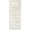 thumbnail image 1 of Freya Plush Shag Rug with Metallic Sheen, Bright White, 2ft-6in x 6ft, Runner, 1 of 4