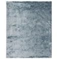 thumbnail image 1 of Freya Plush Shag Rug with Metallic Sheen, Light Aqua Blue, 9ft x 12ft Area Rug, 1 of 7