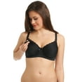 thumbnail image 1 of Freya Pure Molded Nursing Underwire Bra (1581),38D,Black, 1 of 4