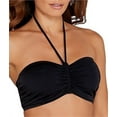 thumbnail image 1 of Freya Remix Underwire Padded Bandeau Bikini Top,32UK G-US I,Black, 1 of 2