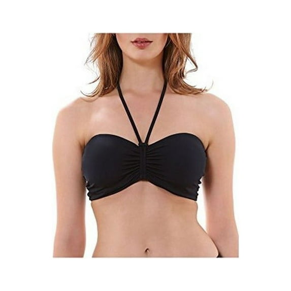 Freya Remix Underwire Padded Bandeau Bikini Top,34UK DD-US DD(E),Black