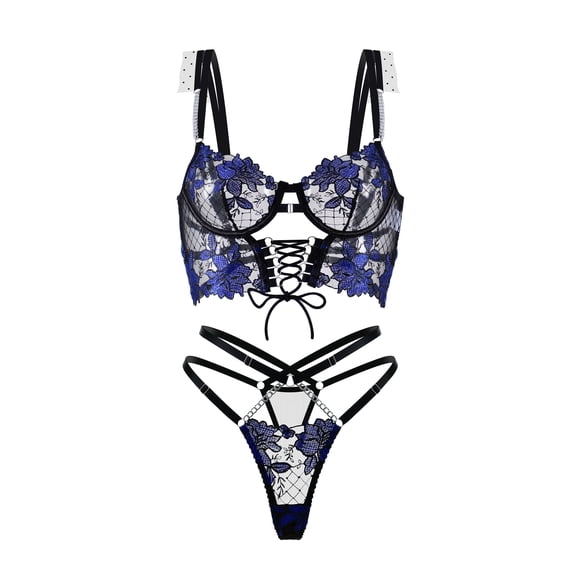 Freya Sculpting Body Lingerie Set (BLACK, M)