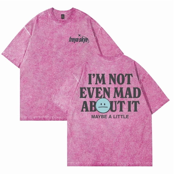 Freya Skye 2025 Tour Merch Tshirt Vintage Washed Cotton Dirtyfit T-Shirt Oversized Black Graphic Tee