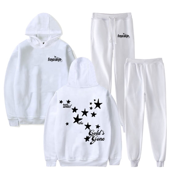 Freya Skye Gold's Gone Hoodies Jogger Pants Two Piece Sets Sweatshirts Sweatpants Men Women's Set